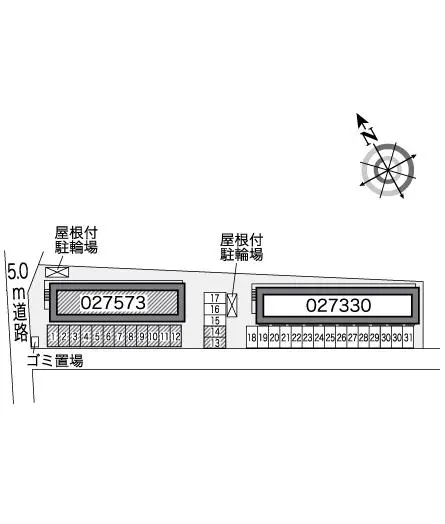 ★手数料０円★沖縄市松本５丁目 月極駐車場